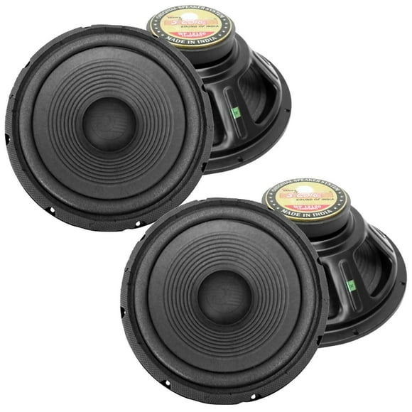 10 inch Subwoofer Replacement DJ Speaker Sub Woofer Loudspeaker Wide Full Range Loud 5 Core SP-1090 2PCS