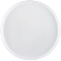 10 inch Transparent White Plastic Salad Plates – Elegant, Disposable, Versatile Plates for Everyday Use, Parties, Dinners Desserts, Special Occasions – BPA-Free, Easy to Clean, Stylish Tableware (10)
