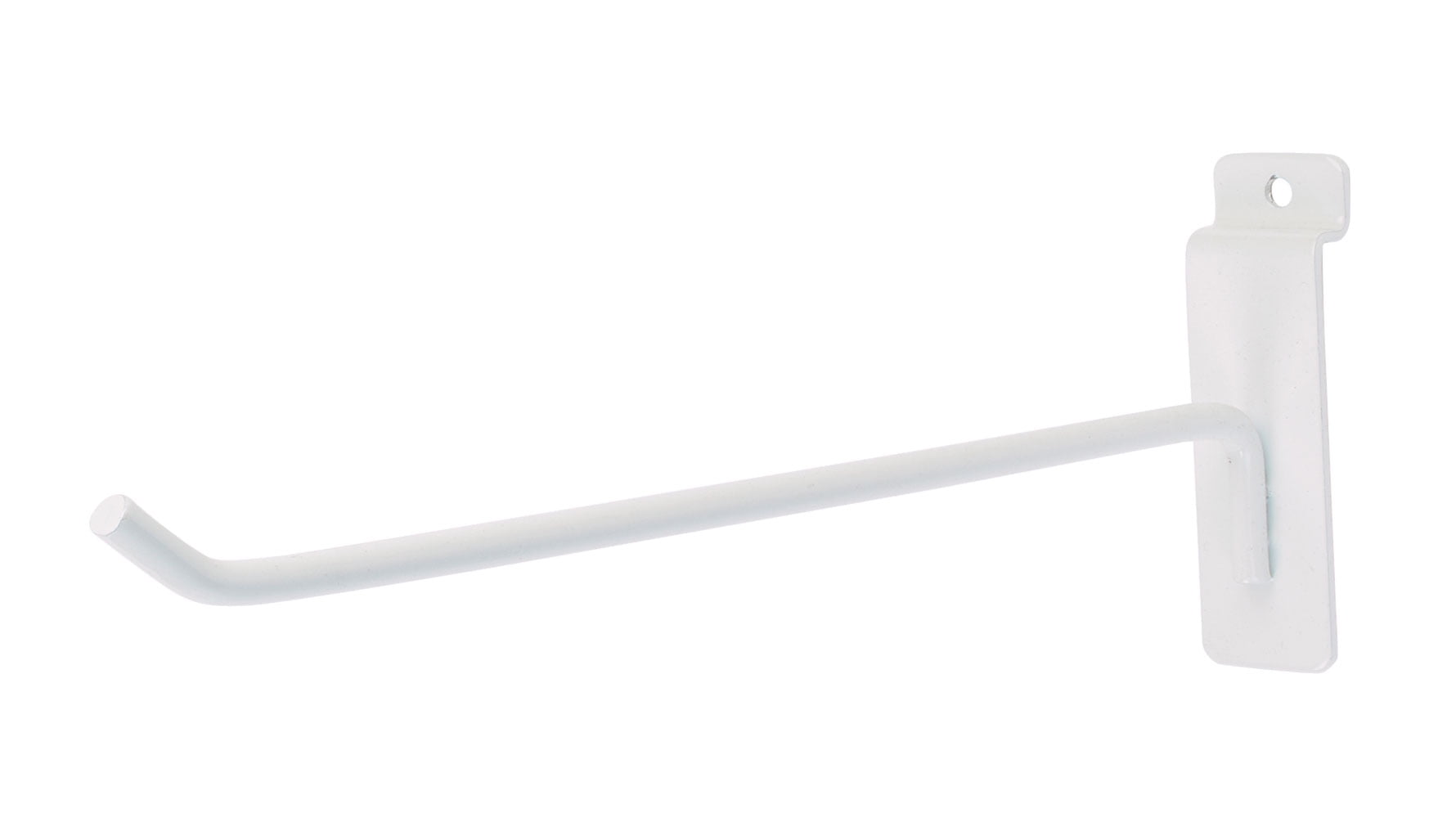 50 New Slatwall Hooks Bundle - 25 Of 4-Inch & 25 Of 6-Inch - White ONLY HANGERS - View #2