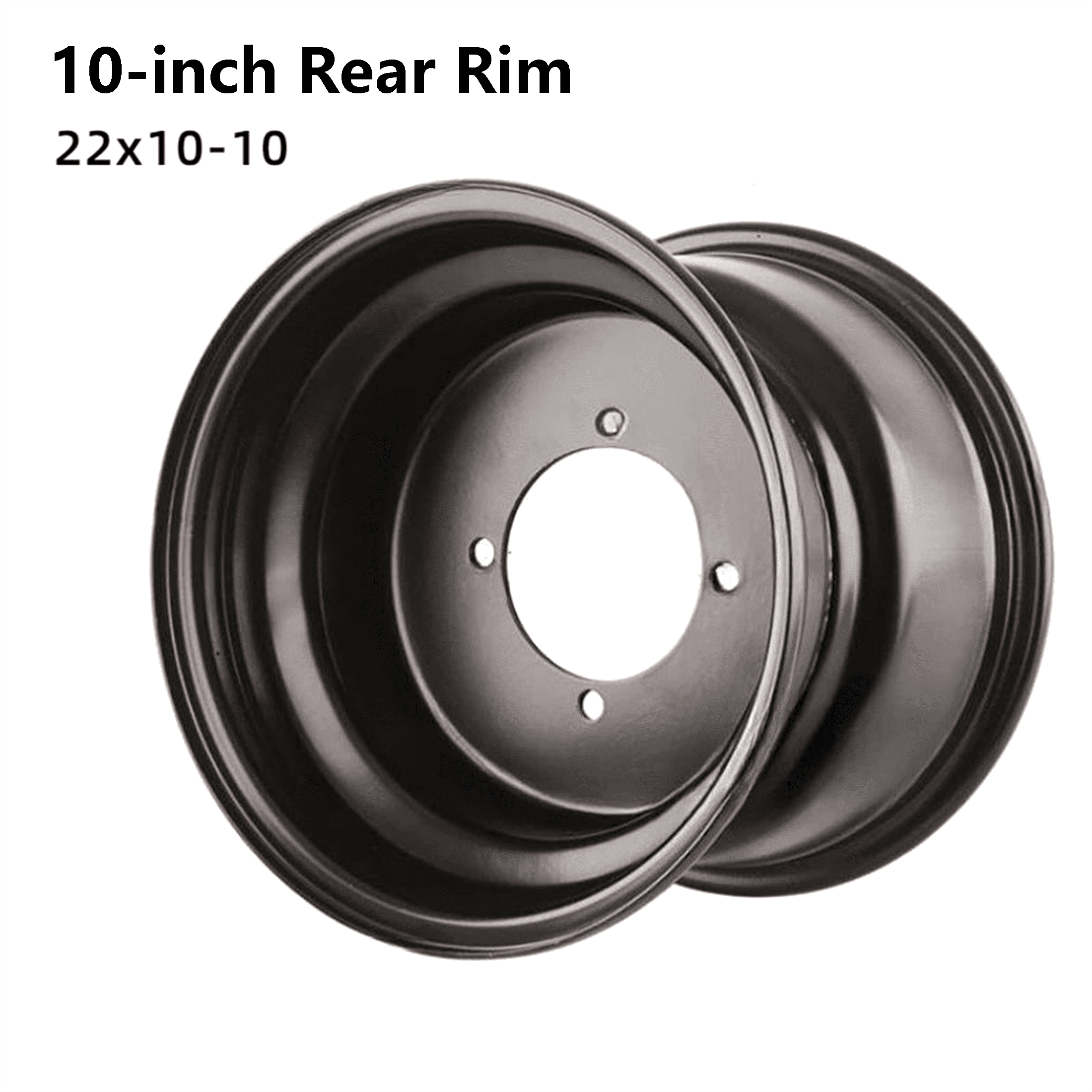 10 inch iron wheel rim rear 20x10-10 for Kart ATV off-road vehicles ...