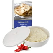 10 inches Ceramic Tortilla Warmer by StarBlue with Free Recipes ebook