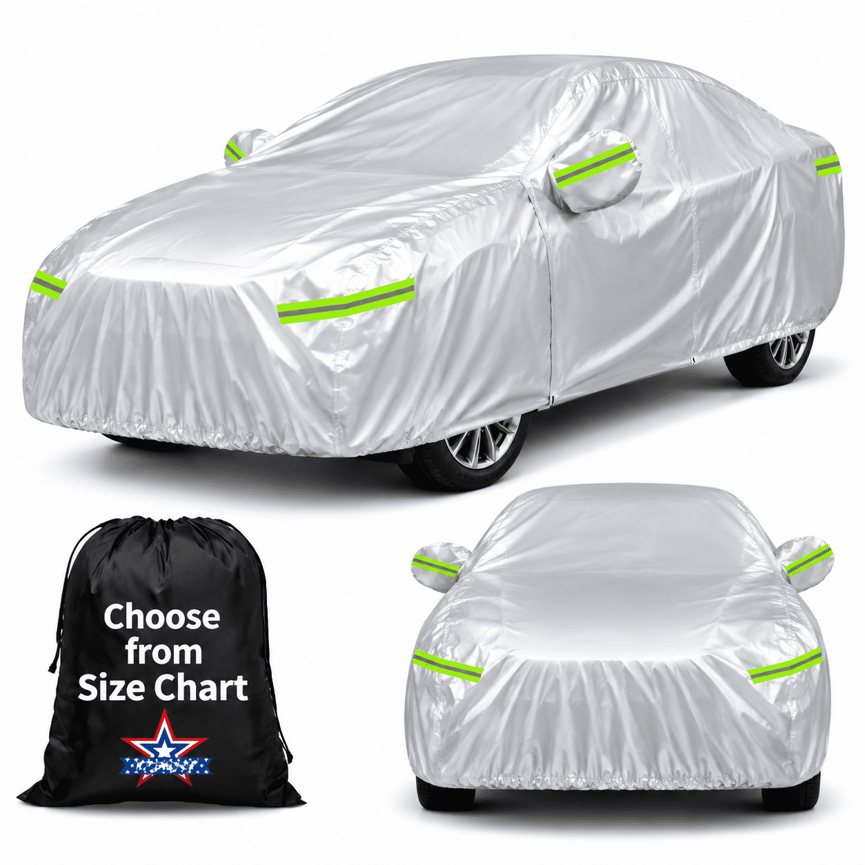 10-layer Custom Fit Car Cover Waterproof All Weather Size A4 - Walmart.com