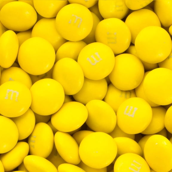 5,000Pcs Yellow Coated M&M's Milk Chocolate Candy (10lb Case)