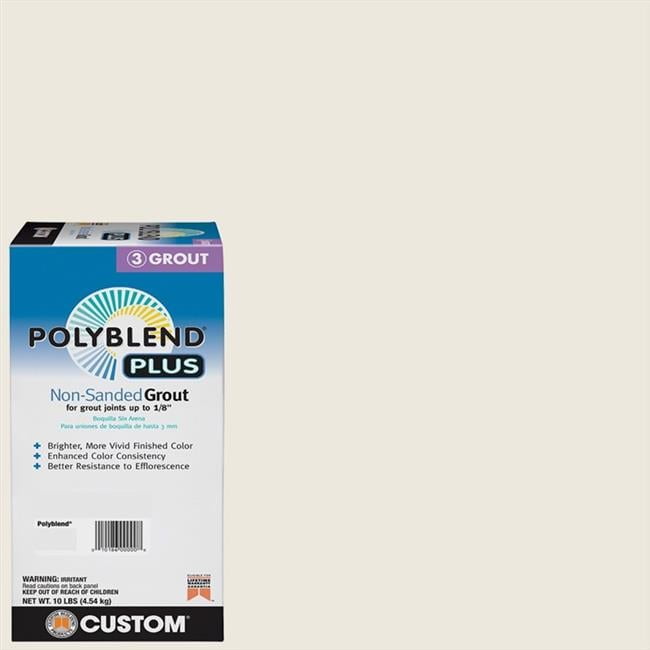 Bright White Non-Sanded Tile Grout for Small Joints