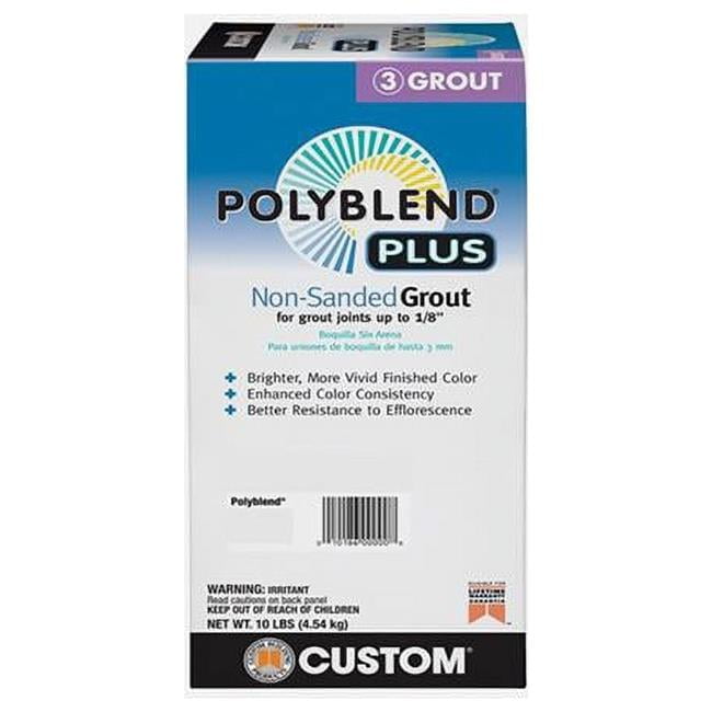 Polyblend Plus Arctic White Non-Sanded Grout for Tile, 10 lb