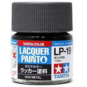 10 ml Lacquer Paint LP-19 Gun Metal Bottle