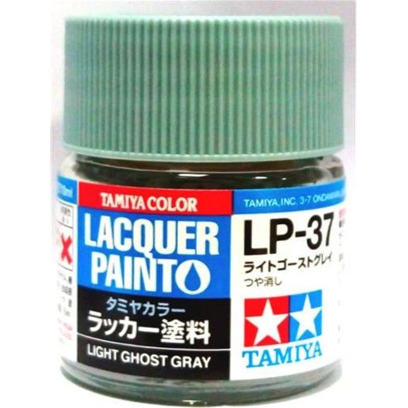 10 ml Lacquer Paint LP-37 Ghost Bottle - Light Gray