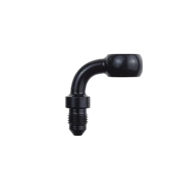 10 mm 90 deg Radius Banjo Bolt, Black
