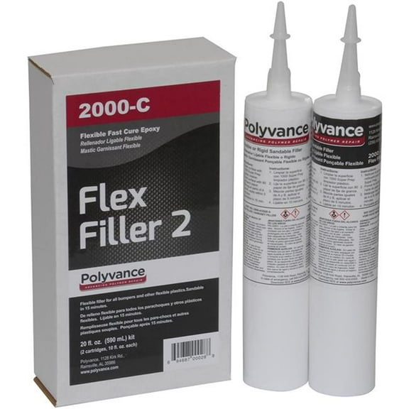 10 oz 2000-C Flex-Filler 2 Flexible Epoxy Adhesive & Filler
