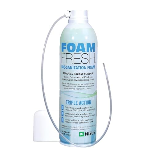 Foam Fresh Bio-Remedial Odor Control Foam, 1 can