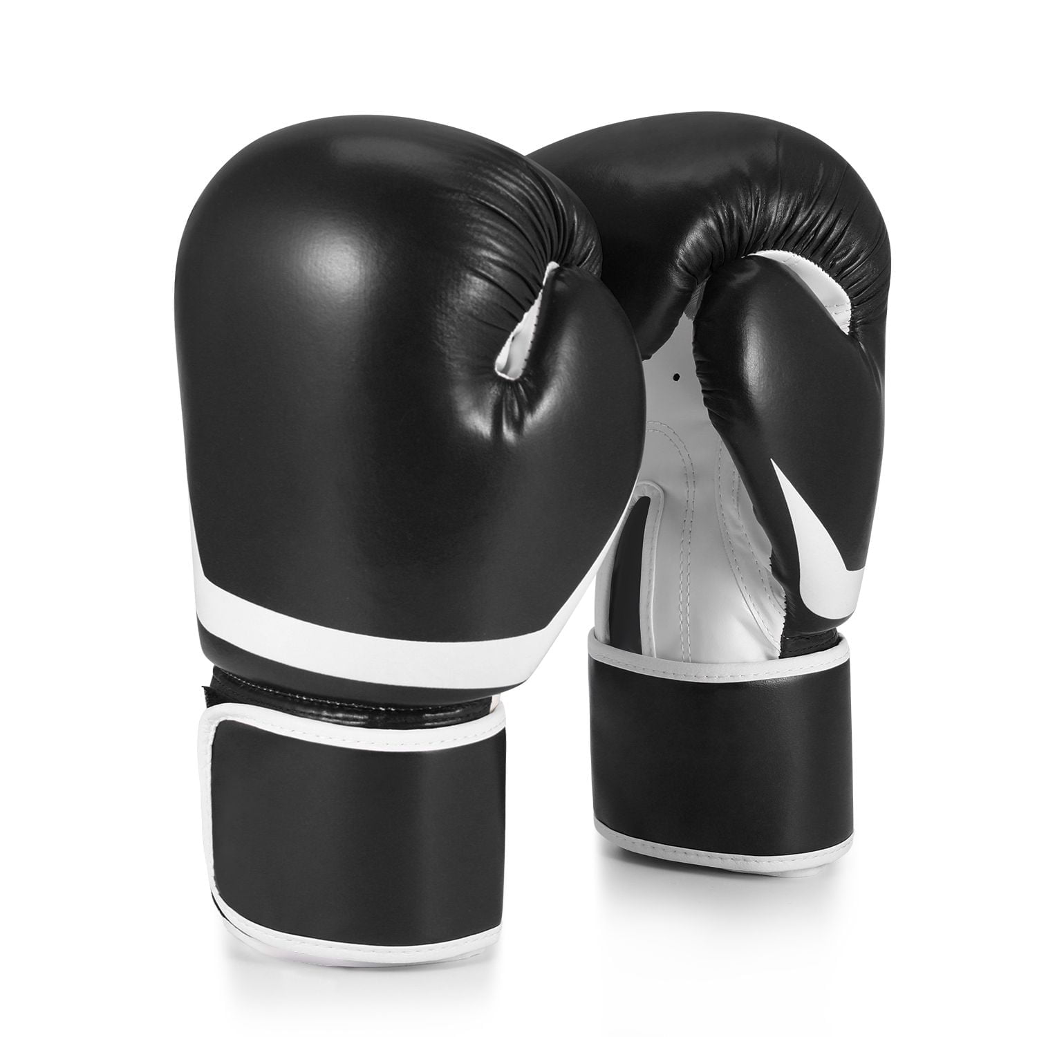10 oz Boxing Sparring Training Gloves for Men, Youth, and Women, Boxing Gloves Punching Bag Gloves 10 Ounce for KickBoxing, MMA, Muay Thai, Training, Sparing, Bagwork with Wrist Wrap, Black