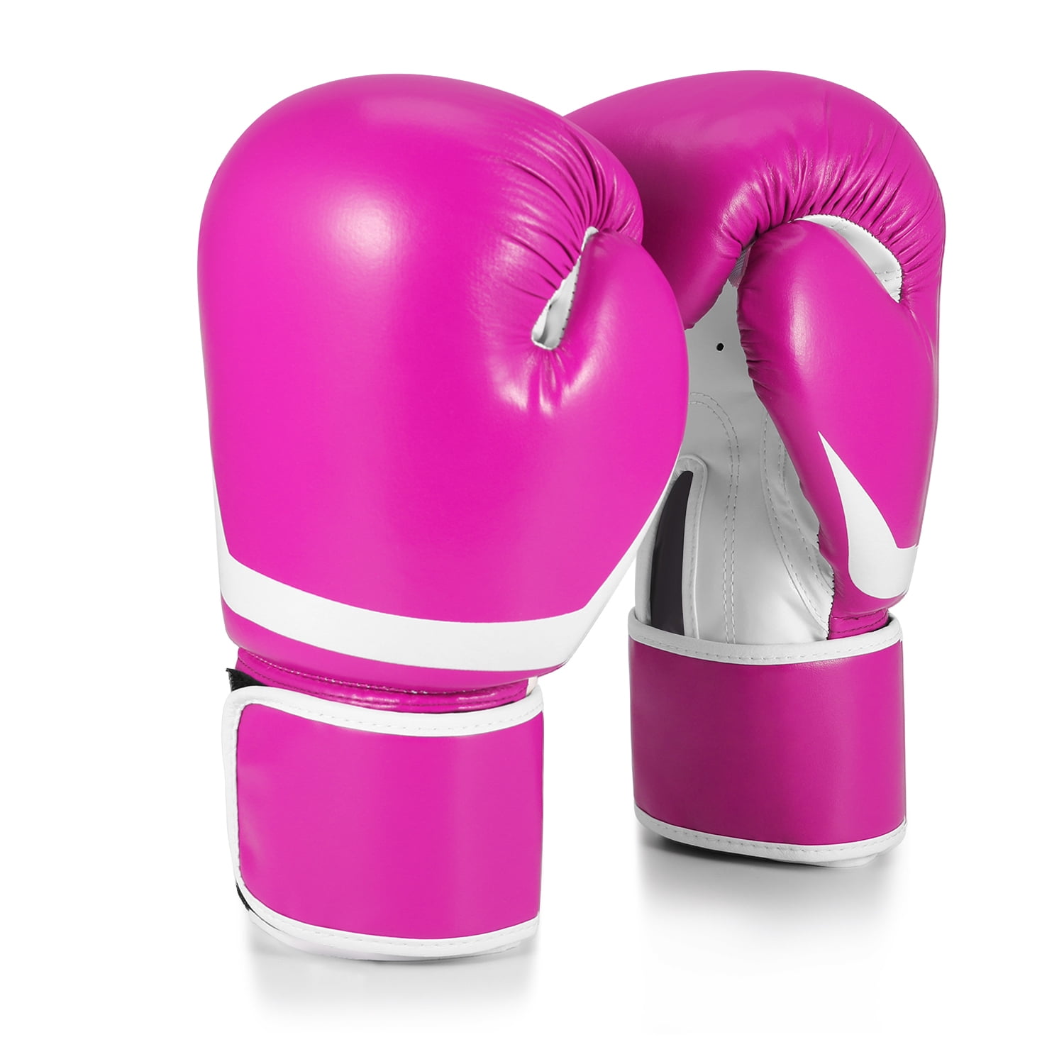 10 oz Boxing Sparring Training Gloves for Men, Youth, and Women, Boxing Gloves Punching Bag Gloves 10 Ounce for KickBoxing, MMA, Muay Thai, Training, Sparing, Bagwork with Wrist Wrap, Pink