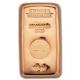 thumbnail image 1 of 10 oz Copper Bar - Geiger (Poured, .9999 Fine), 1 of 2