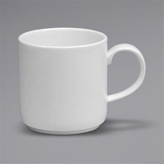 10 oz Cromwell Warm White Porcelain Mug