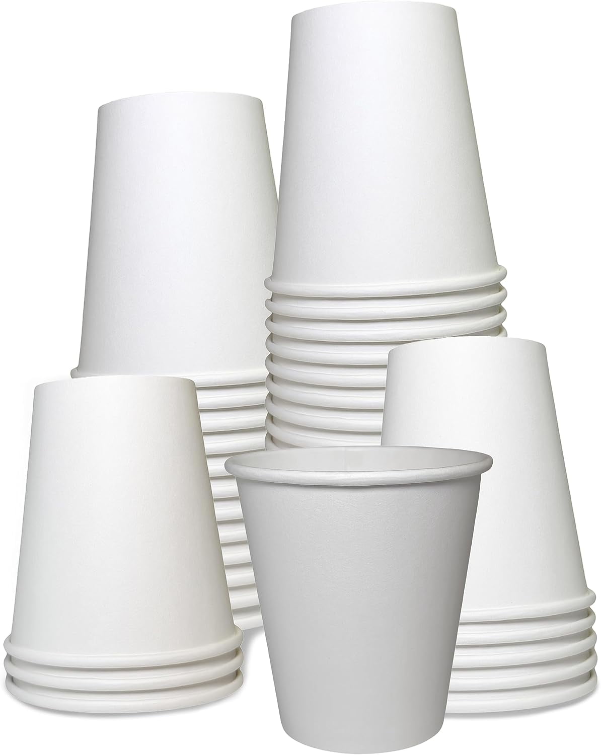 10 oz Drink Paper Cups - Disposable Paper Coffee Cups, Recyclable ...