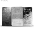 thumbnail image 1 of 10 oz Generic Silver Bar .999 Fine, 1 of 5