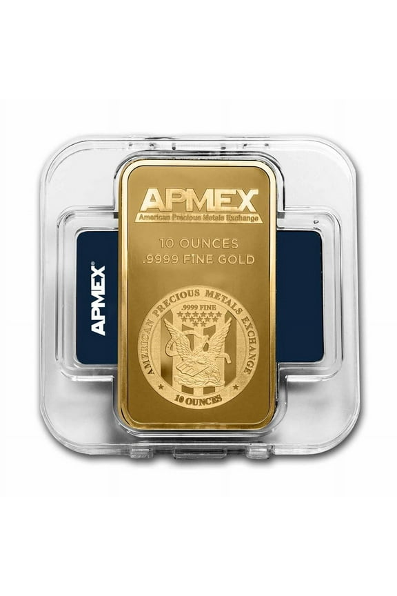 10 oz Gold Bar - APMEX (In Capsule)