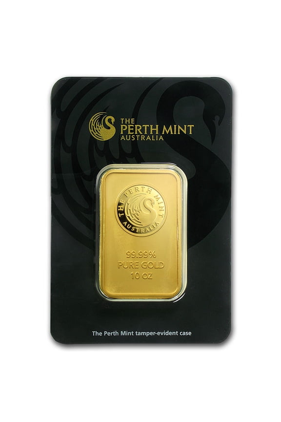 10 oz Gold Bar - The Perth Mint (In Assay)
