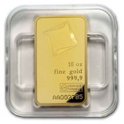 10 oz Gold Bar - Valcambi In Assay