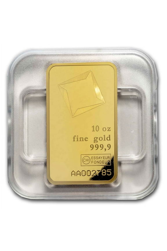 10 oz Gold Bar - Valcambi (In Assay)