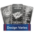 thumbnail image 1 of 10-oz Hallmarked Silver Bar .999 Fine Secondary Market, 1 of 1