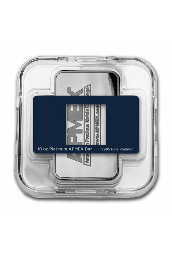 10 oz Platinum Bar - APMEX (In TEP)