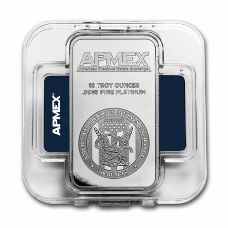 10 oz Platinum Bar - APMEX (In TEP)