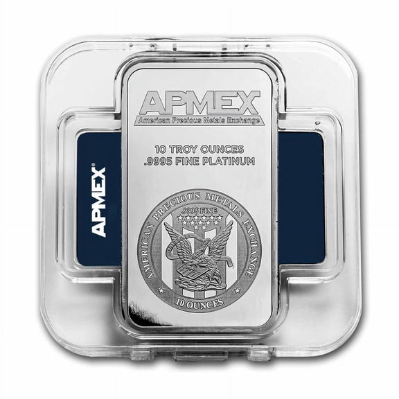 10 oz Platinum Bar - APMEX (In TEP)