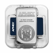 10 oz Platinum Bar - APMEX In TEP