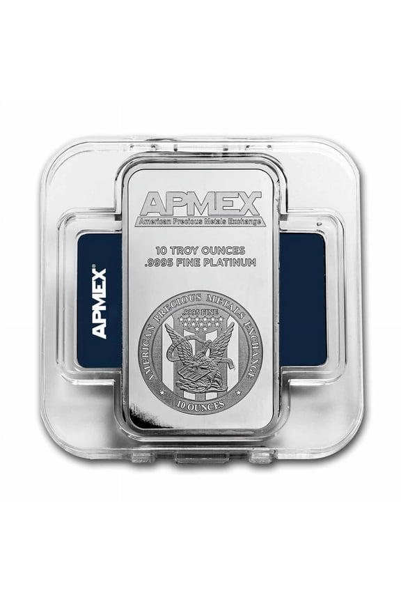 10 oz Platinum Bar - APMEX (In TEP)