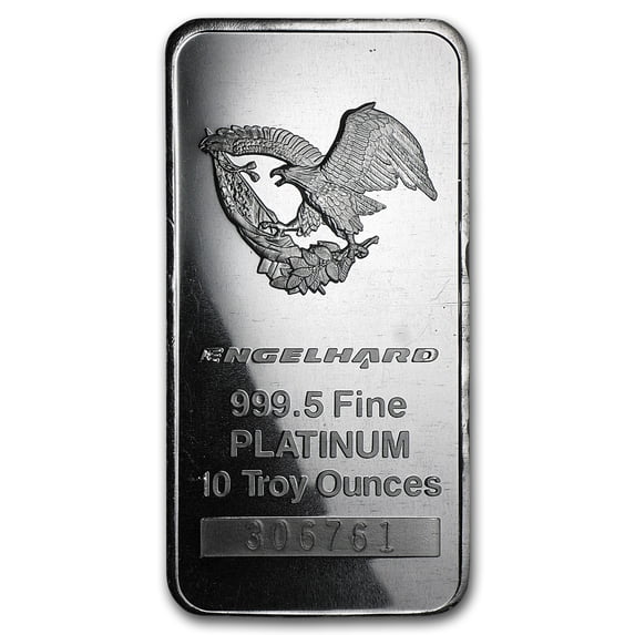 10 oz Platinum Bar - Engelhard