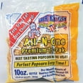 10 oz Popcorn Packs PreMeasured Movie Theater Style AllinOne Kernel Salt Oil Packets for