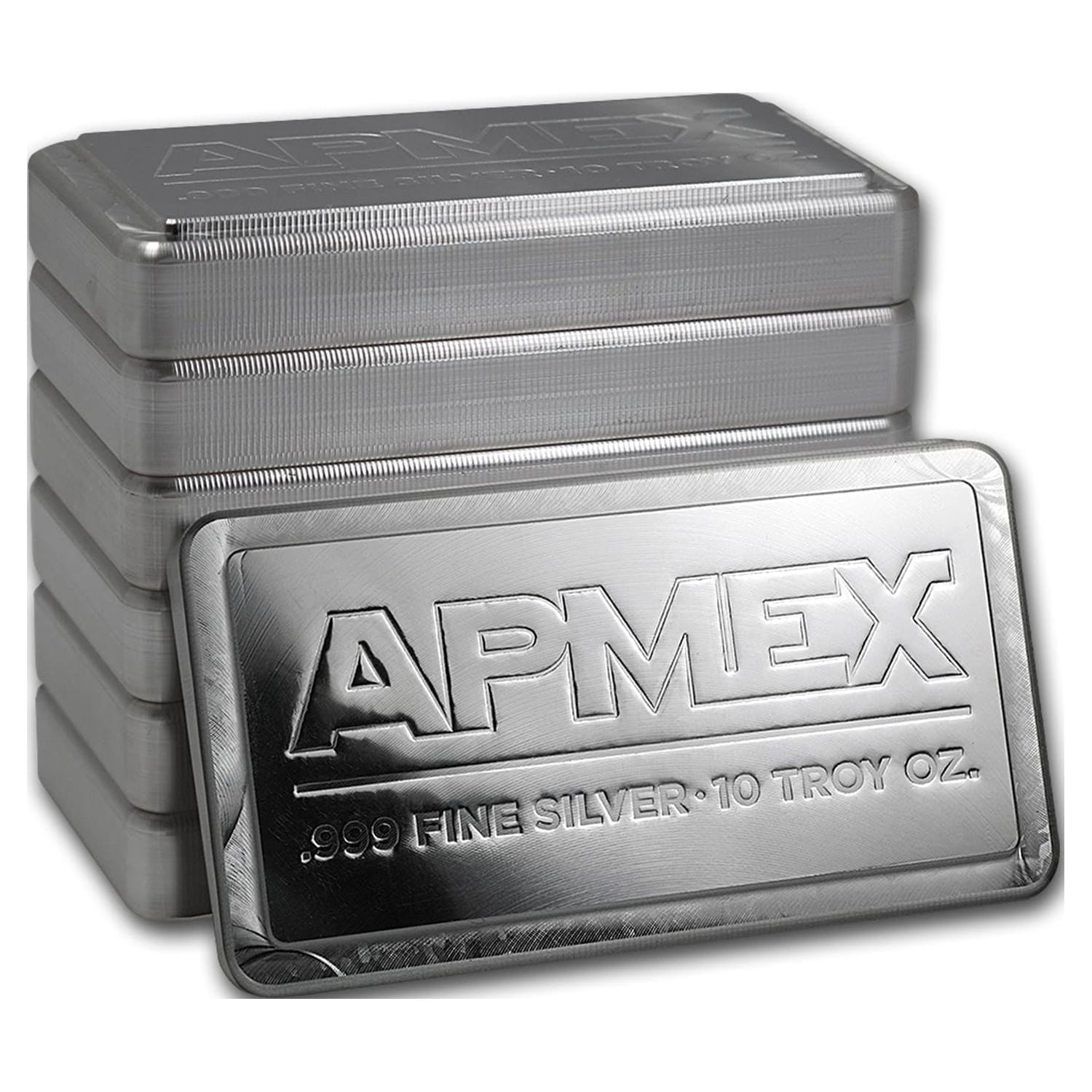 10 oz Silver Bar - APMEX (Stackable)