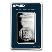 10 oz Silver Bar - APMEX TEP Packaging