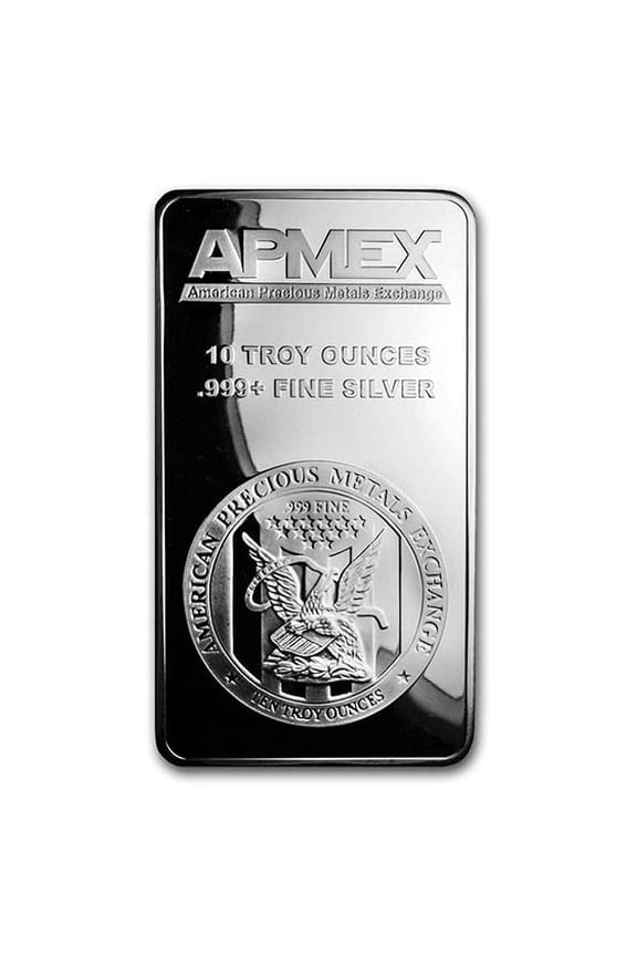 10 oz Silver Bar - APMEX
