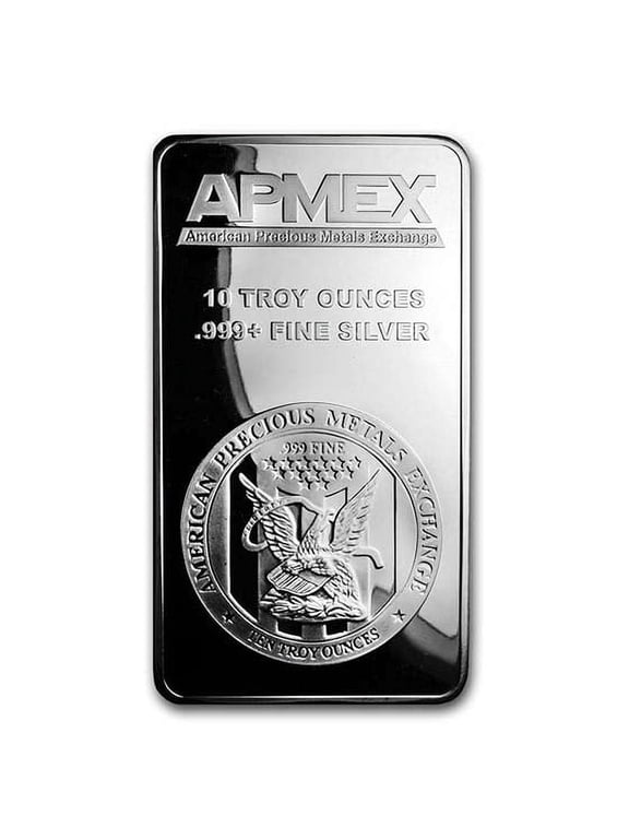 10 oz Silver Bar - APMEX