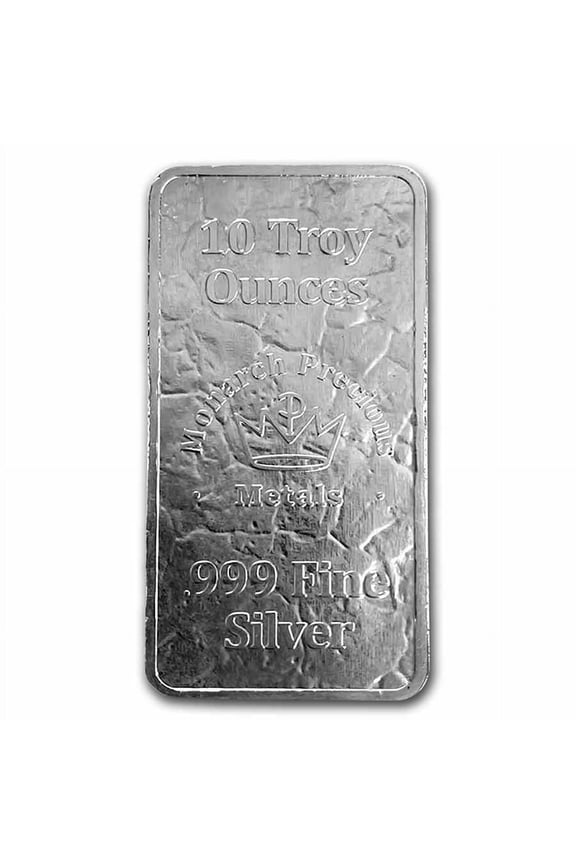 10 oz Silver Bar - MPM (Monarch, Struck)