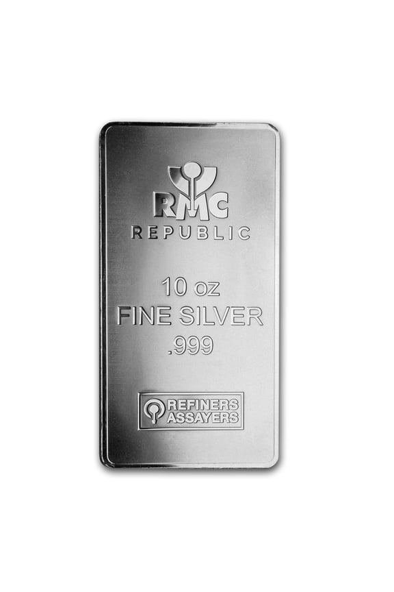 10 oz Silver Bar - New Style (RMC)