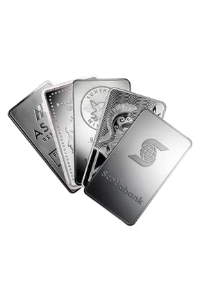 10 oz Silver Bar - Random Design
