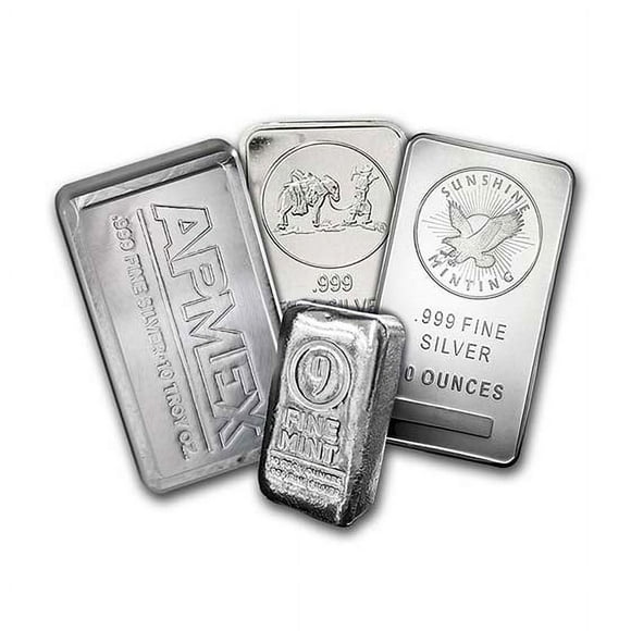 10 oz Silver Bar - Secondary Market - Walmart