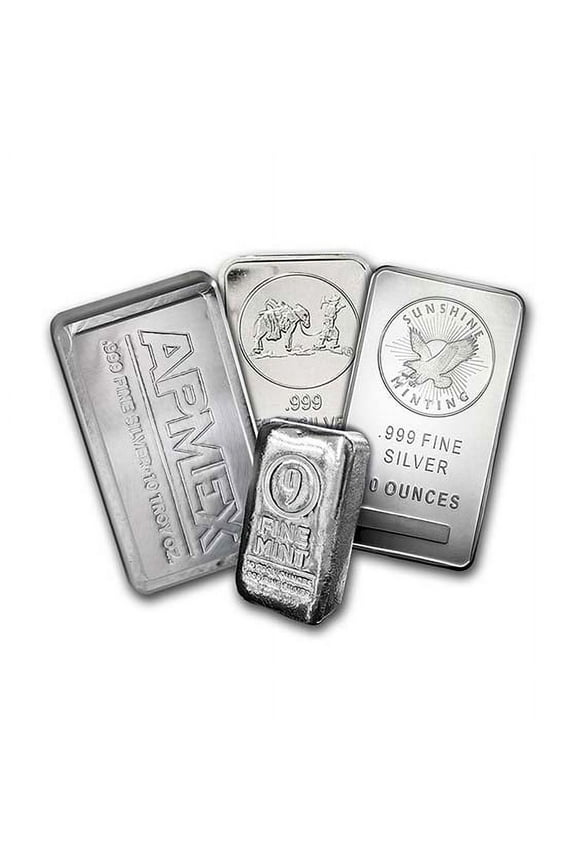 10 oz Silver Bar - Secondary Market - Walmart