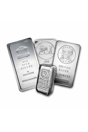 10 oz Silver Bar - Secondary Market