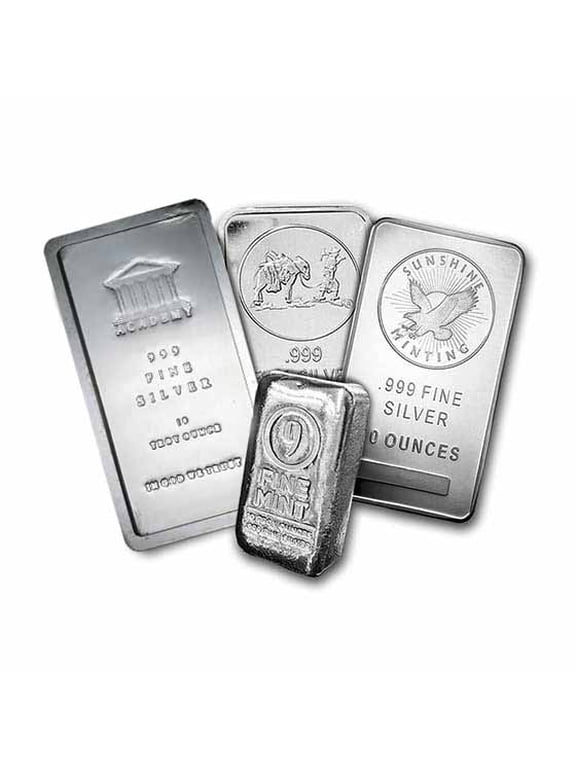 10 oz Silver Bar - Secondary Market