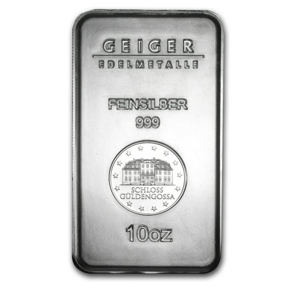 10 oz Silver Bar - (Security Line Series)