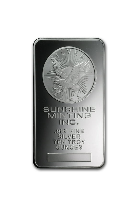 10 oz Silver Bar - Sunshine (Original)