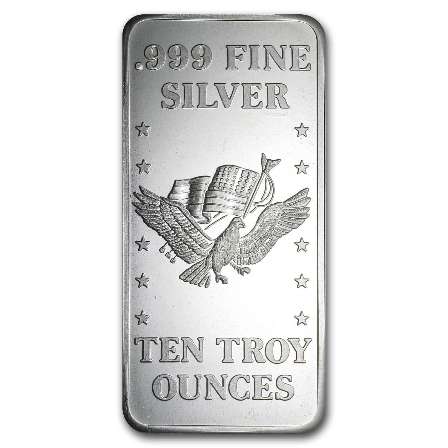 10 Ounce U.S. Assay Office Silver Bullion Bar - Walmart.com