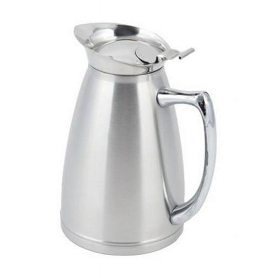 10 oz Stainless Steel Insulated Server with No Crest Satin