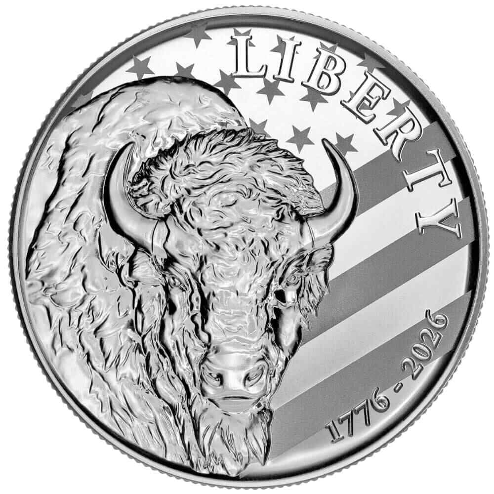 10 oz Sunshine Mint American Buffalo 250th Anniversary Silver Round .999 Fine
