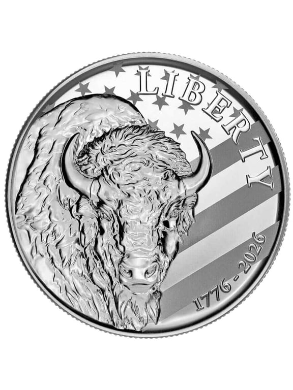 10 oz Sunshine Mint American Buffalo 250th Anniversary Silver Round .999 Fine