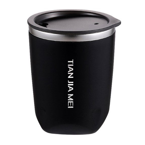 10 oz Tumbler with Lid,Stainless Steel Vacuum Insulated Coffee Ice Cup Double Wall Travel Flask Water Cup for Home,Office,Kitchen Outdoor,Ideal for Ice Drinks Hot Beverage